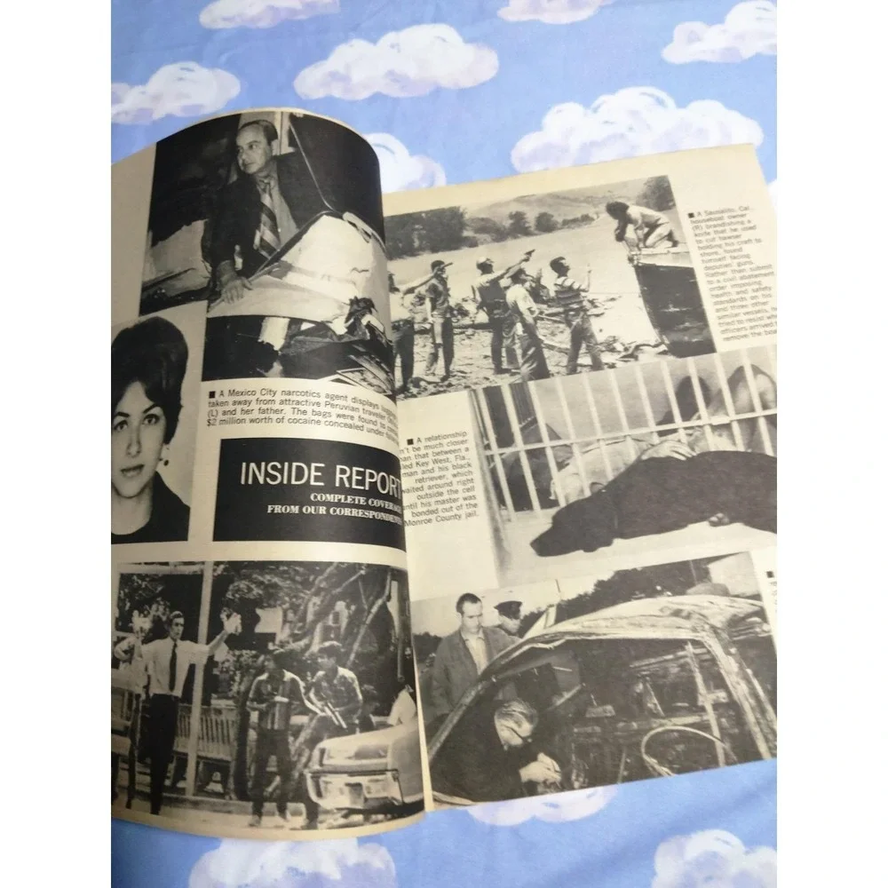 Inside Detective Vintage 1971 Crime Magazine
